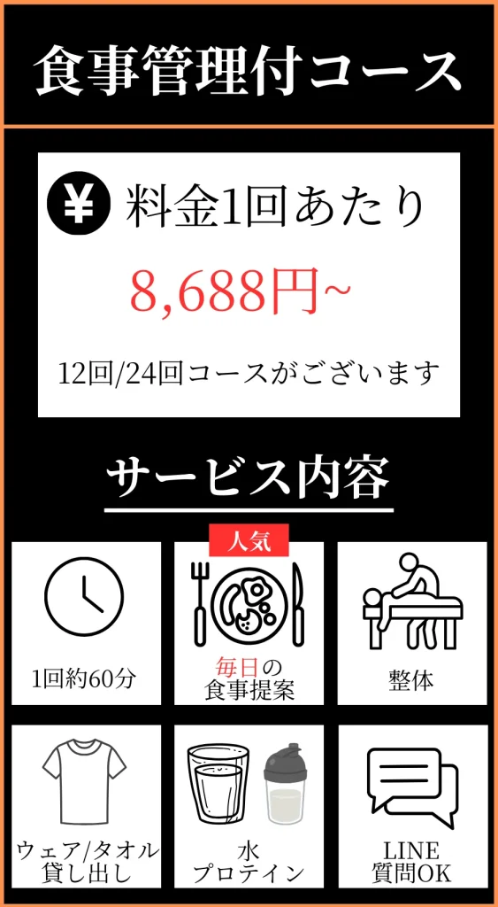 LAF整体パーソナルジム　メニュー4